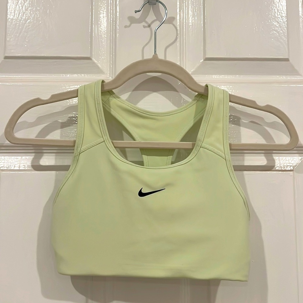 Nike Women's Lime Green Sports Bra